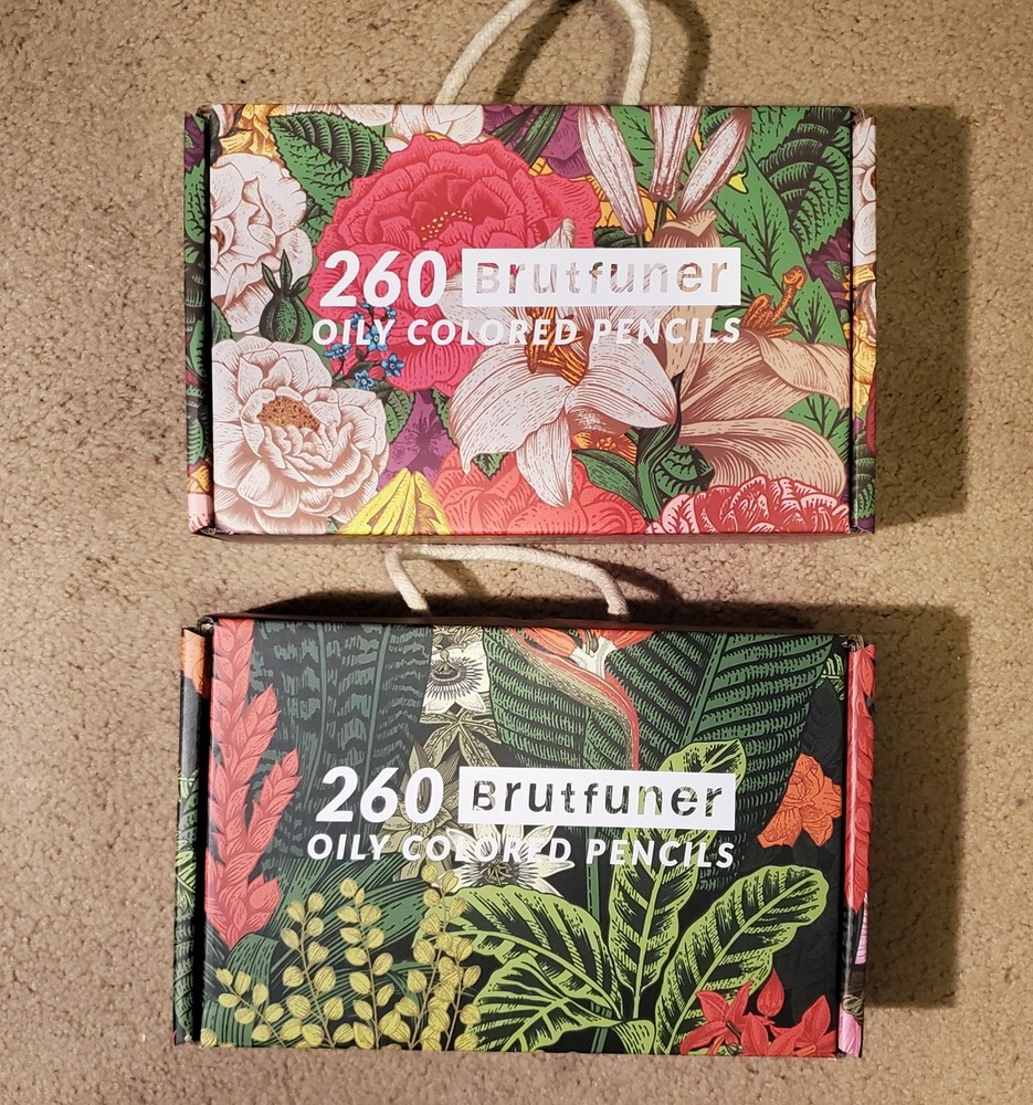 520 Brutfuner Oil-based Colored Pencils NEW No Duplicates