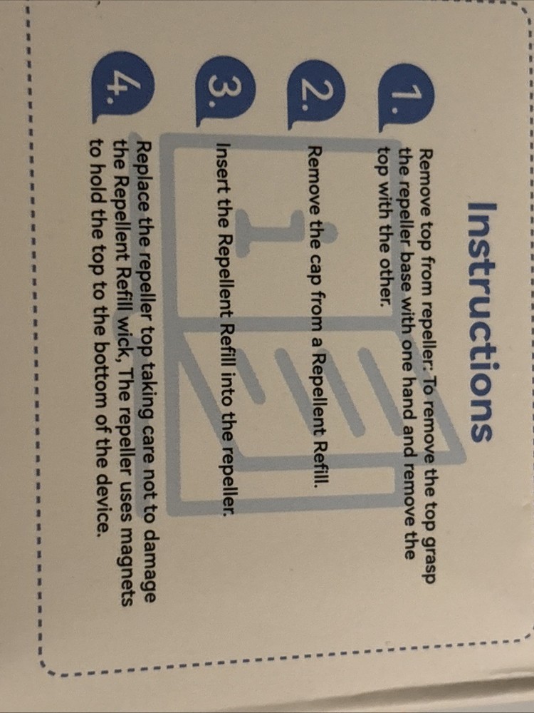 Repeller Refills 200 Hours for Theracell