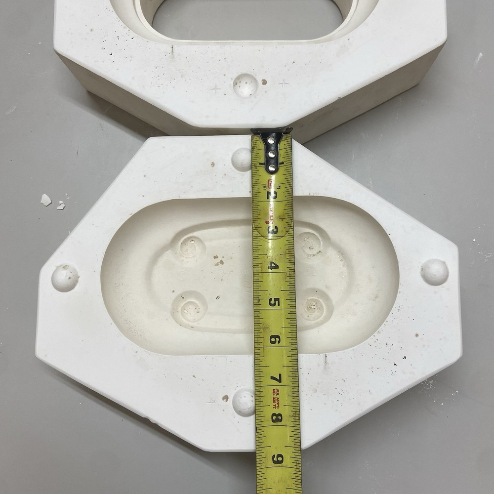 Ceramic Slip Casting Mold B Oblong Rose Box Byron