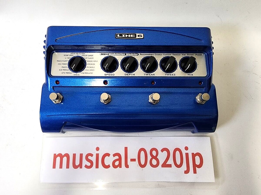 Line6 MM4 Modulation Modeler Guitar Effect Pedal