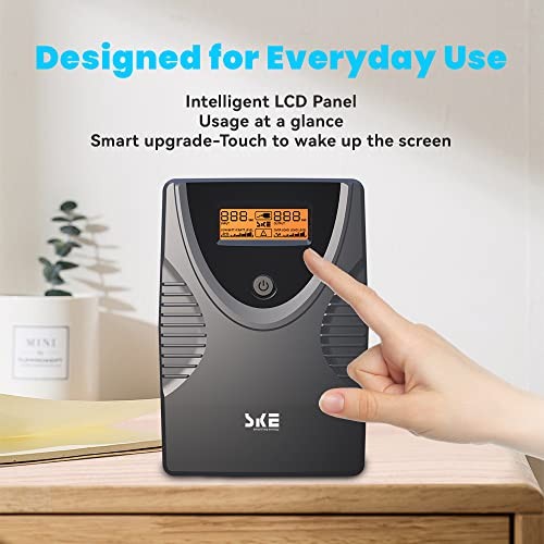 Ups Battery Backup And Surge Protector 425Va/240w,computer Uninterrupt