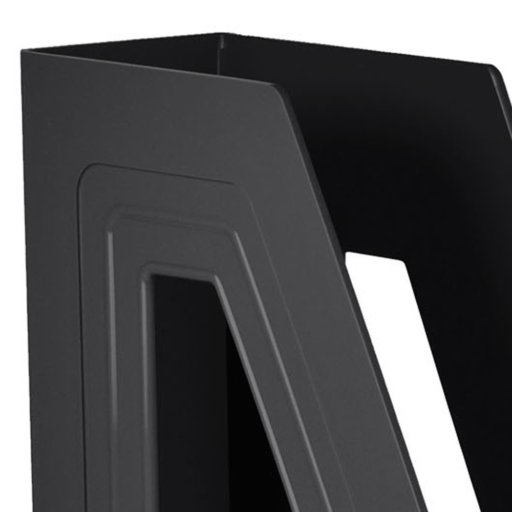 Acrimet Magazine File Holder (Pack with Two) (Black)