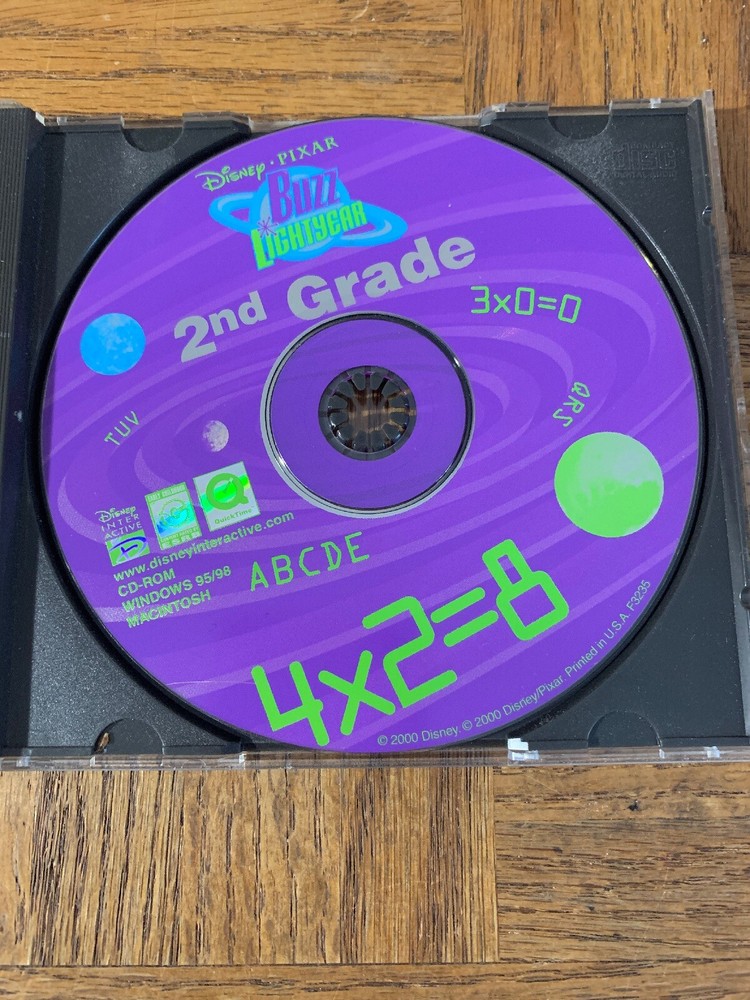 Buzz Lightyear 2nd Grade Computer Software