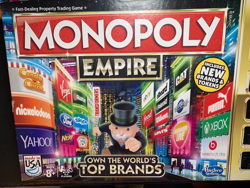 Monopoly EMPIRE WATER WORKS BILLBOARD Game Replacement Piece 2015 HASBRO