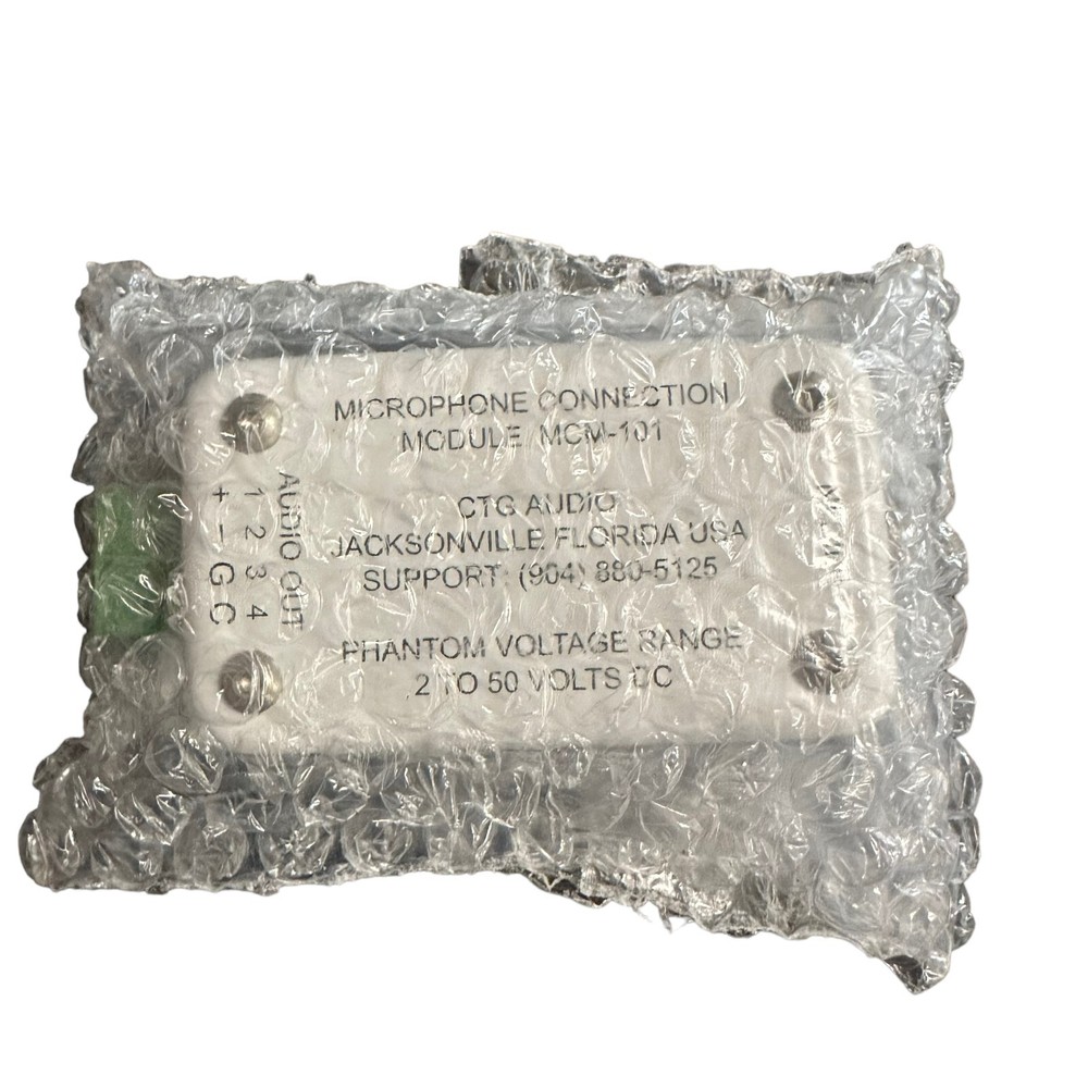 CTG MCM-101 Microphone Connection Module w/ Microphone