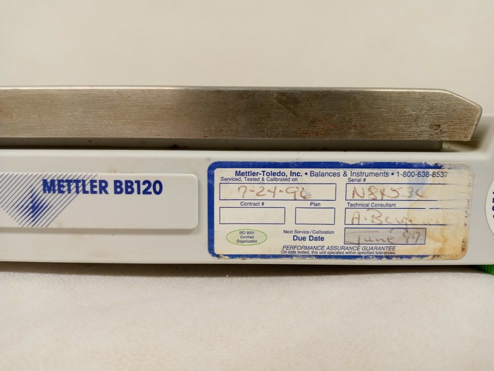 Mettler digital lab scale balance analytical BB120 lab