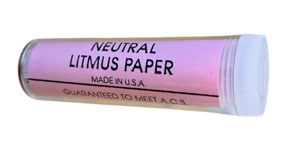 Neutral Litmus Paper - 100 Strips by Precision Laboratories