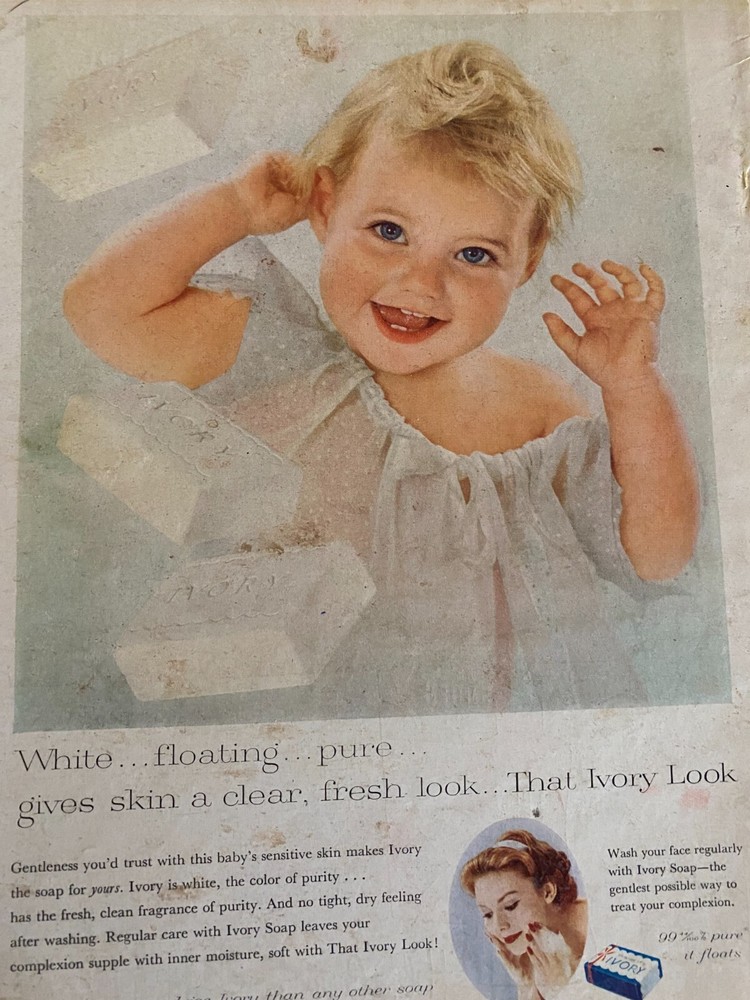 Ivory Soap, Full Page Vintage Print Ad