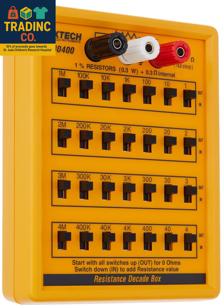 380400 Resistance Decade Box