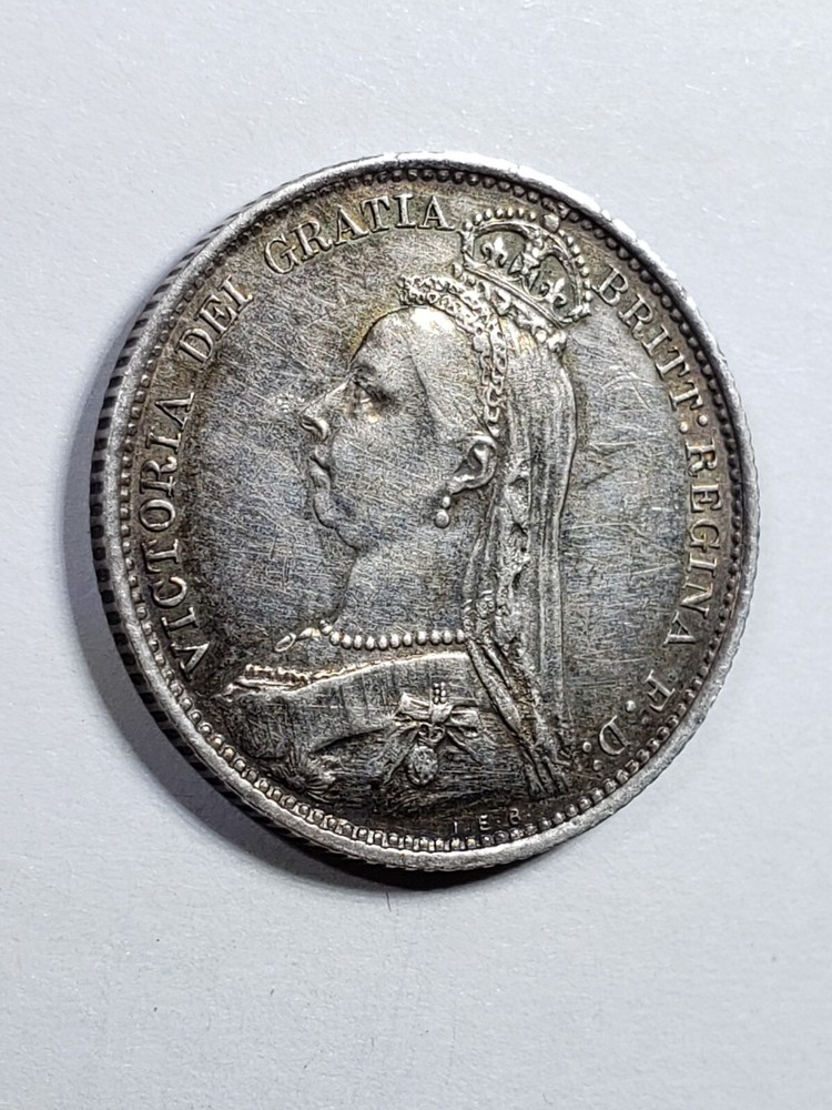 1887 Six Pence Great Britain