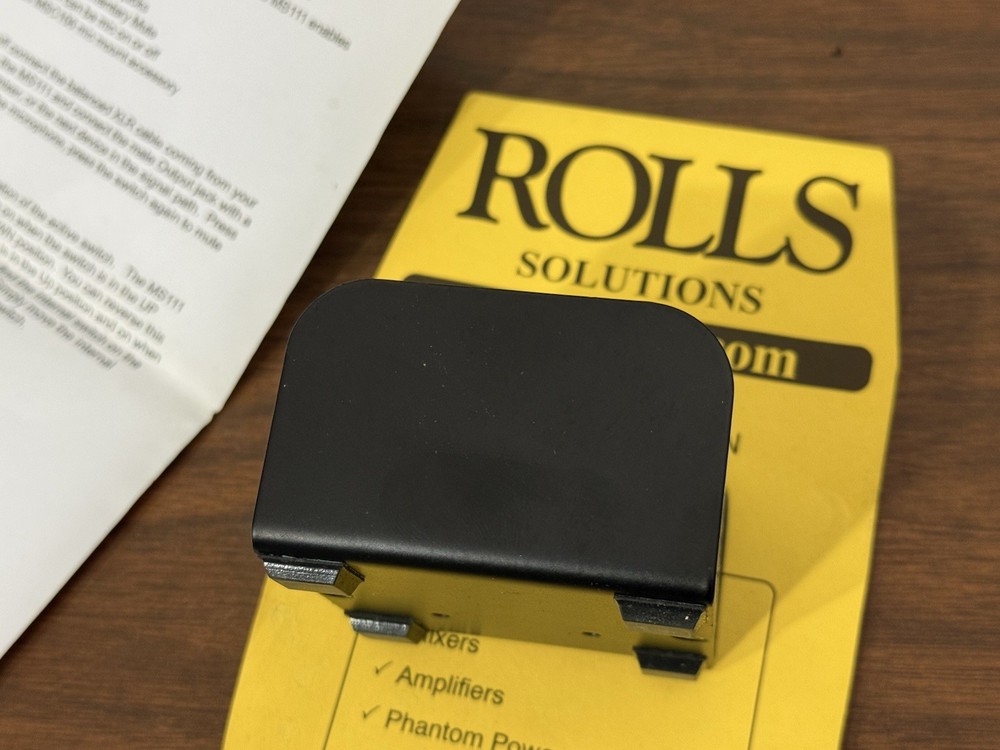 Rolls MS111 Microphone Muting Switch (New)