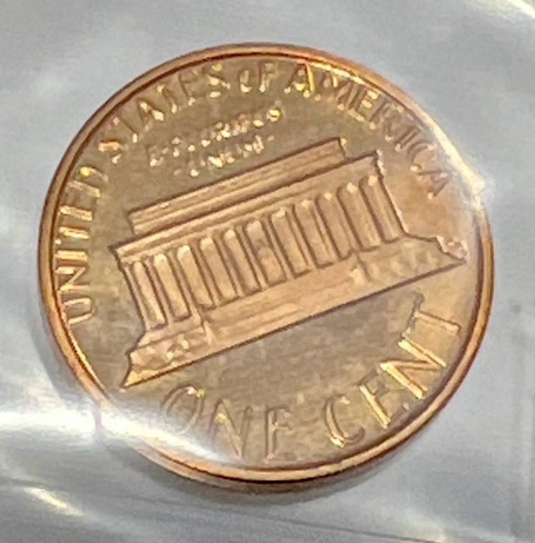 1982 Proof Set Sky Blue Toning