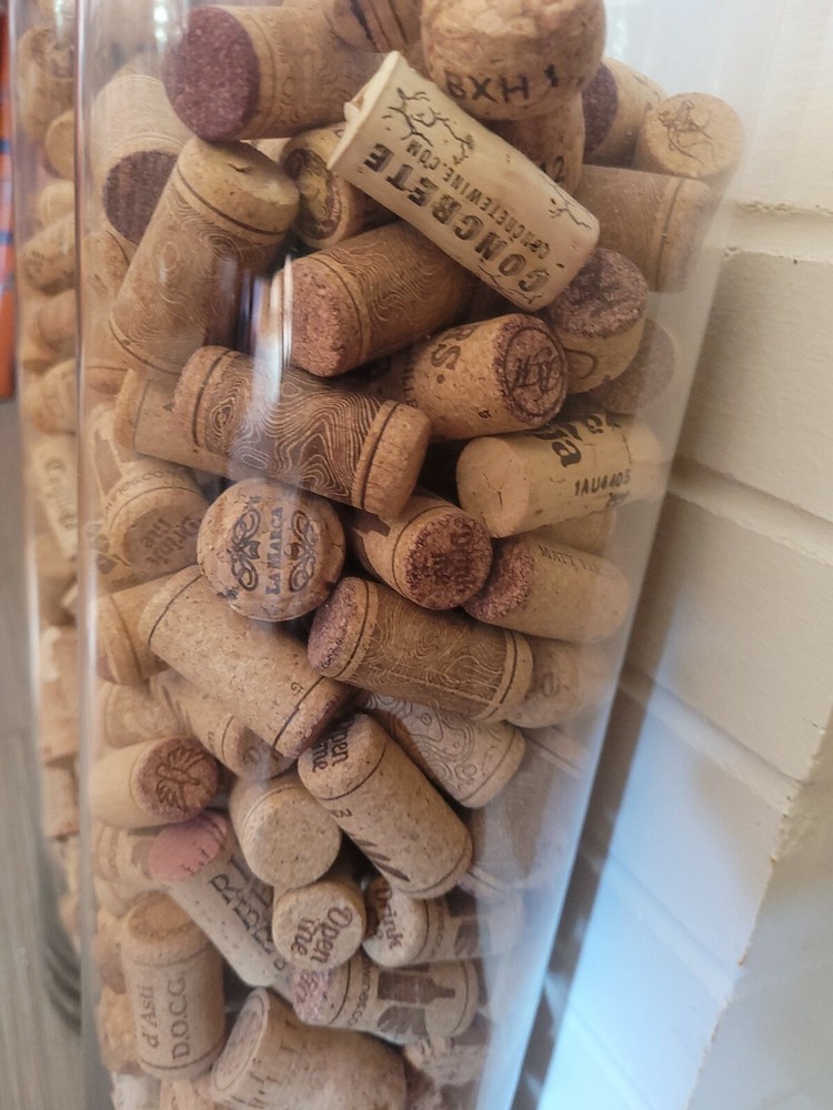 50 Used Wine Corks for Crafting