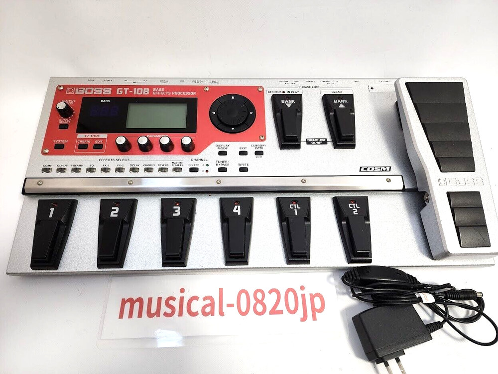 BOSS GT-10B Multi Effects Guitar Pedal