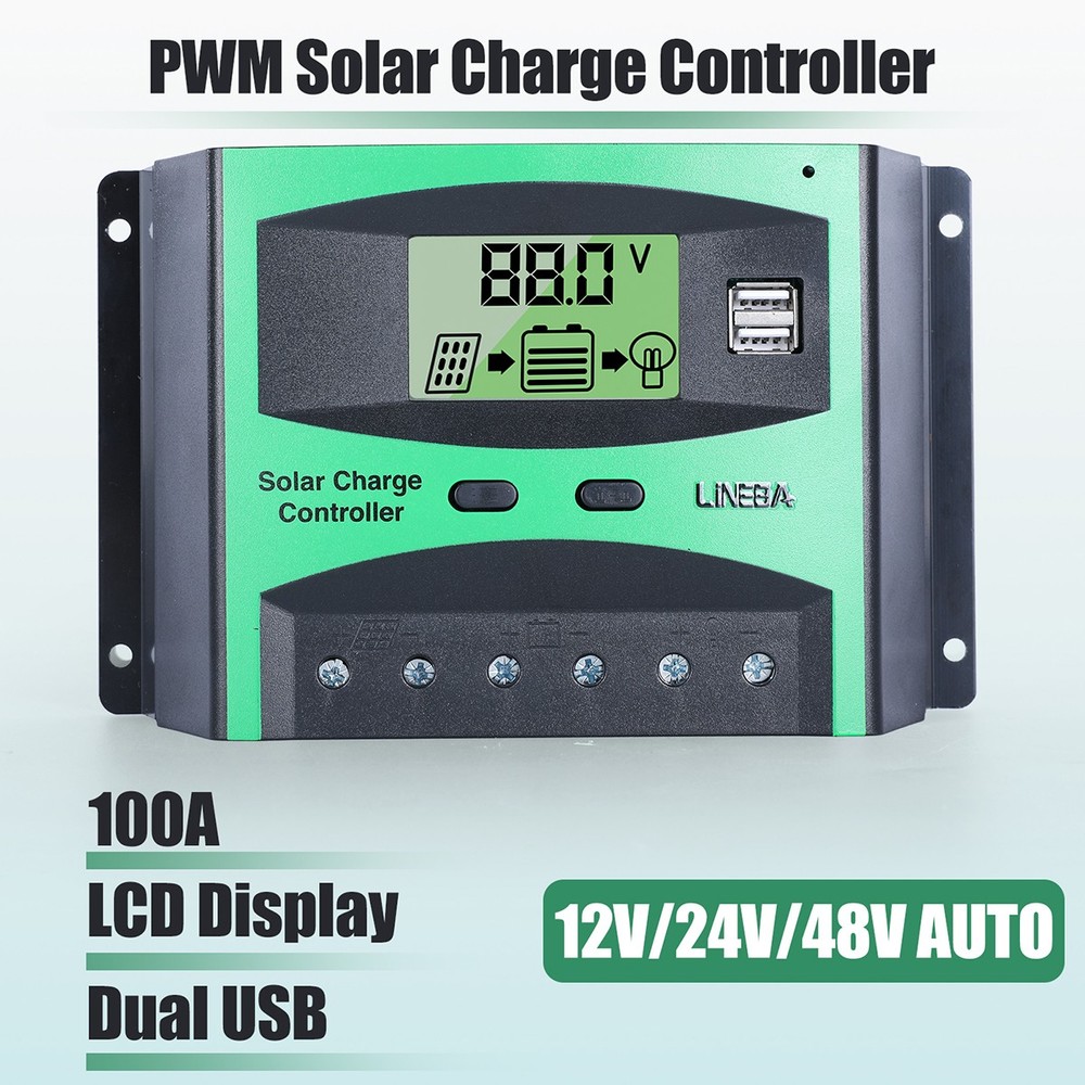 5200W High Performance Solar Charger Controller Compatible with 12V/24V Systems