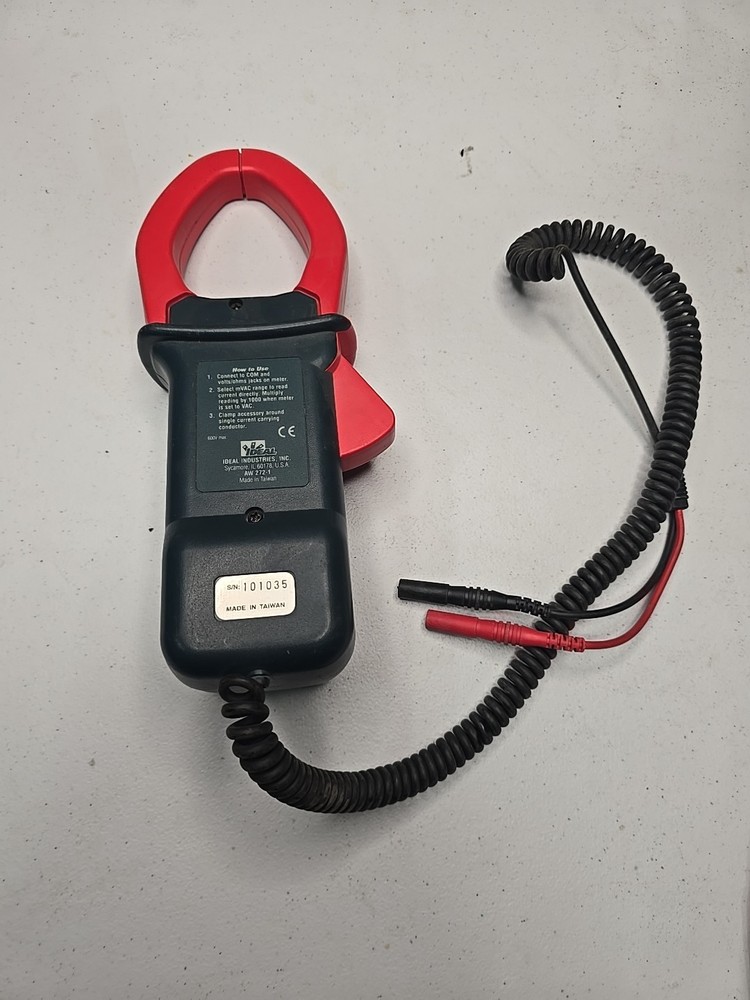 IDEAL #61-436 1000AAC Current Clamp adapter