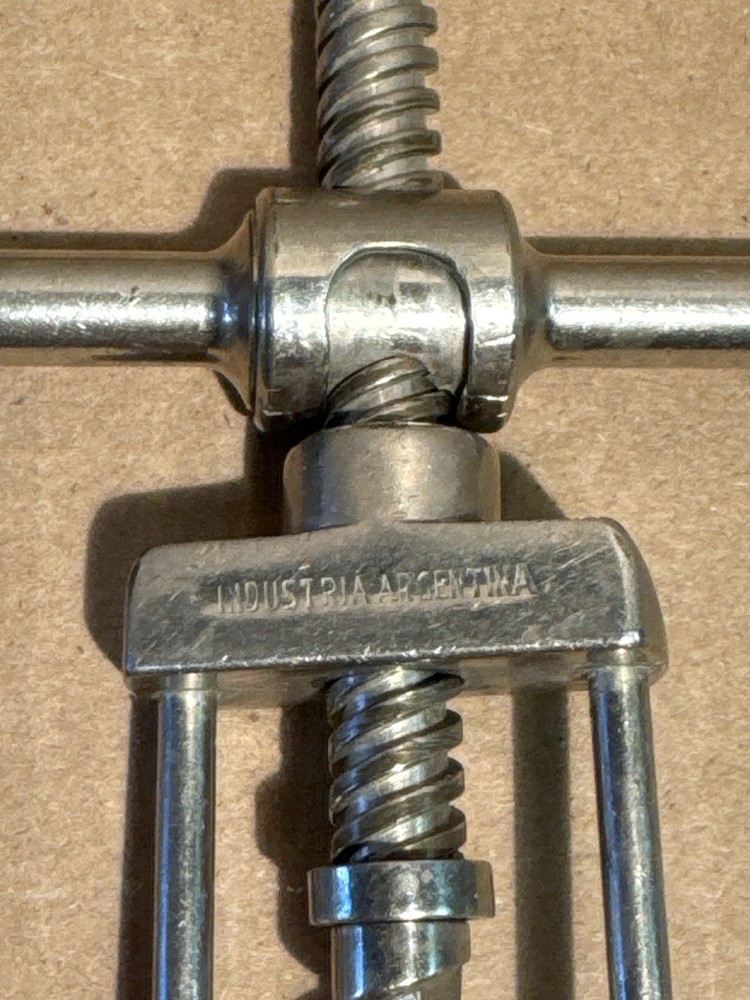 Interesting old wine cellar Industria Argentina corkscrew