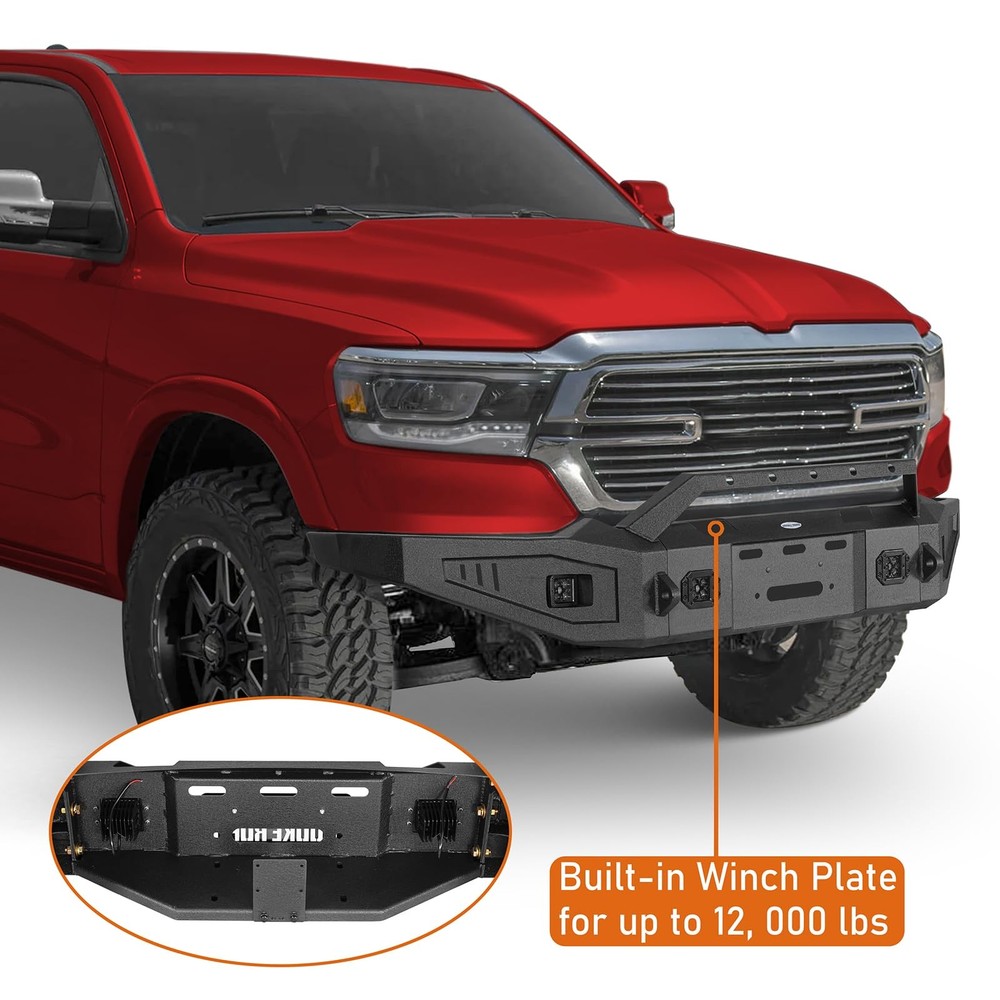 Front Winch Bumper for 2019-2024 Ram 1500