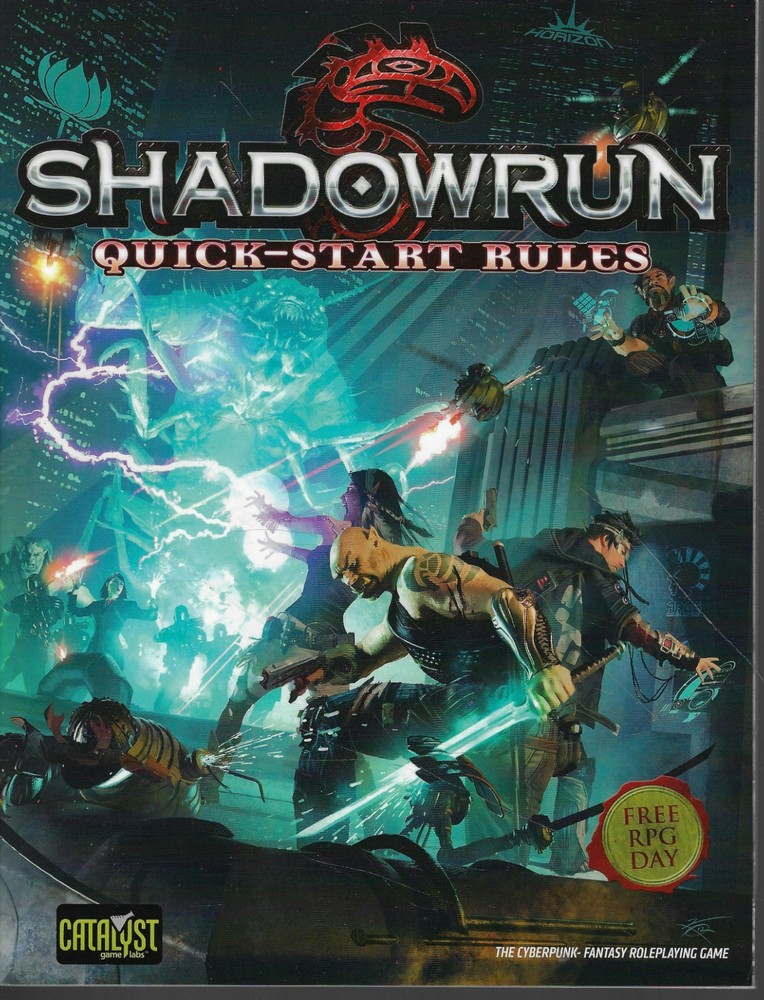 Shadowrun / Battletech RPG SC Quickstart  Free RPG Day 2025