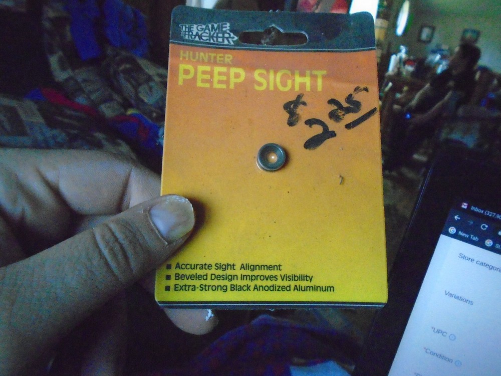 THE GAME TRACKER HUNTER PEEP SIGHT, MODEL # 5510