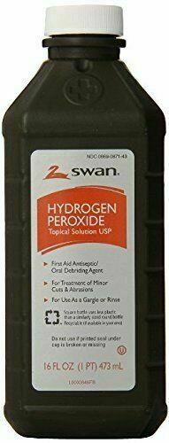 Hydrogen Peroxide Antiseptic Solution - 16oz