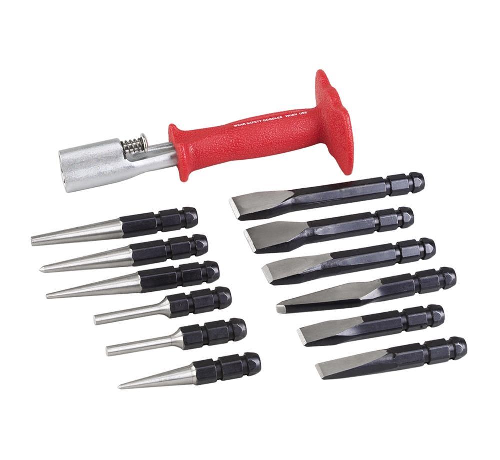 OTC 4605 13PC Interchangeable Punch & Chisel Set