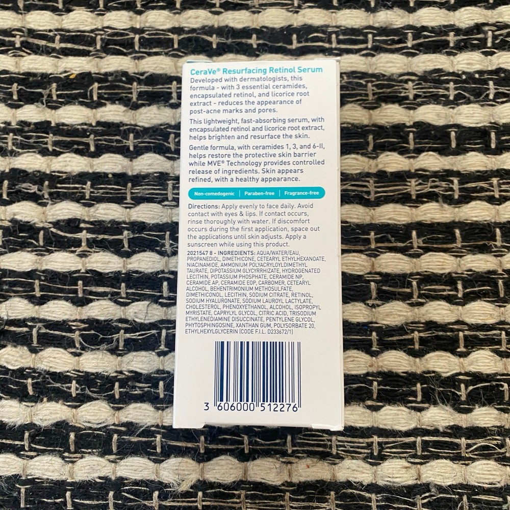 CeraVE Resurfacing Retinol Serum Encapsulated
