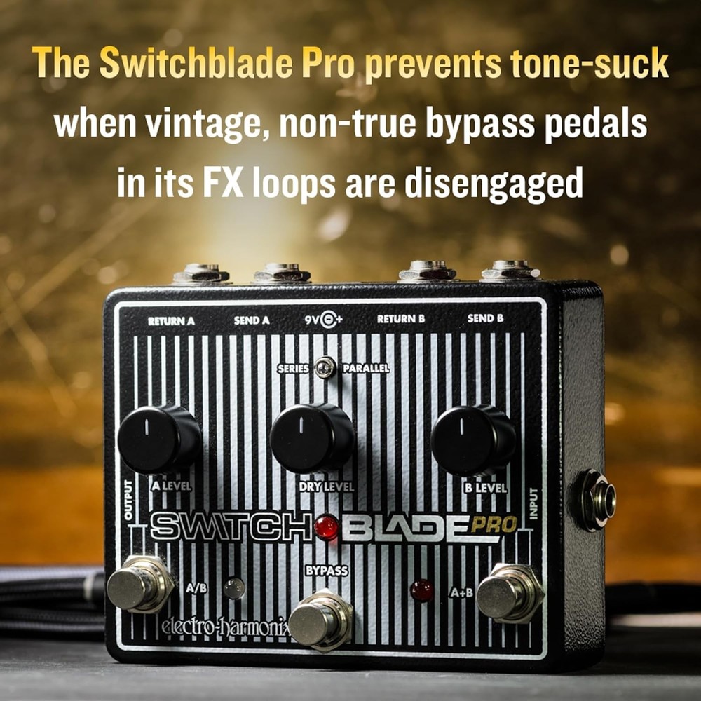 ELECTRO-HARMONIX Switchblade Pro Switching System 700g Black New
