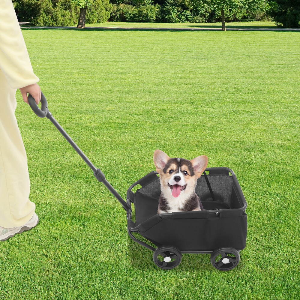 Dog Stroller Folding Dog Cart Pet Stroller for Travelling
