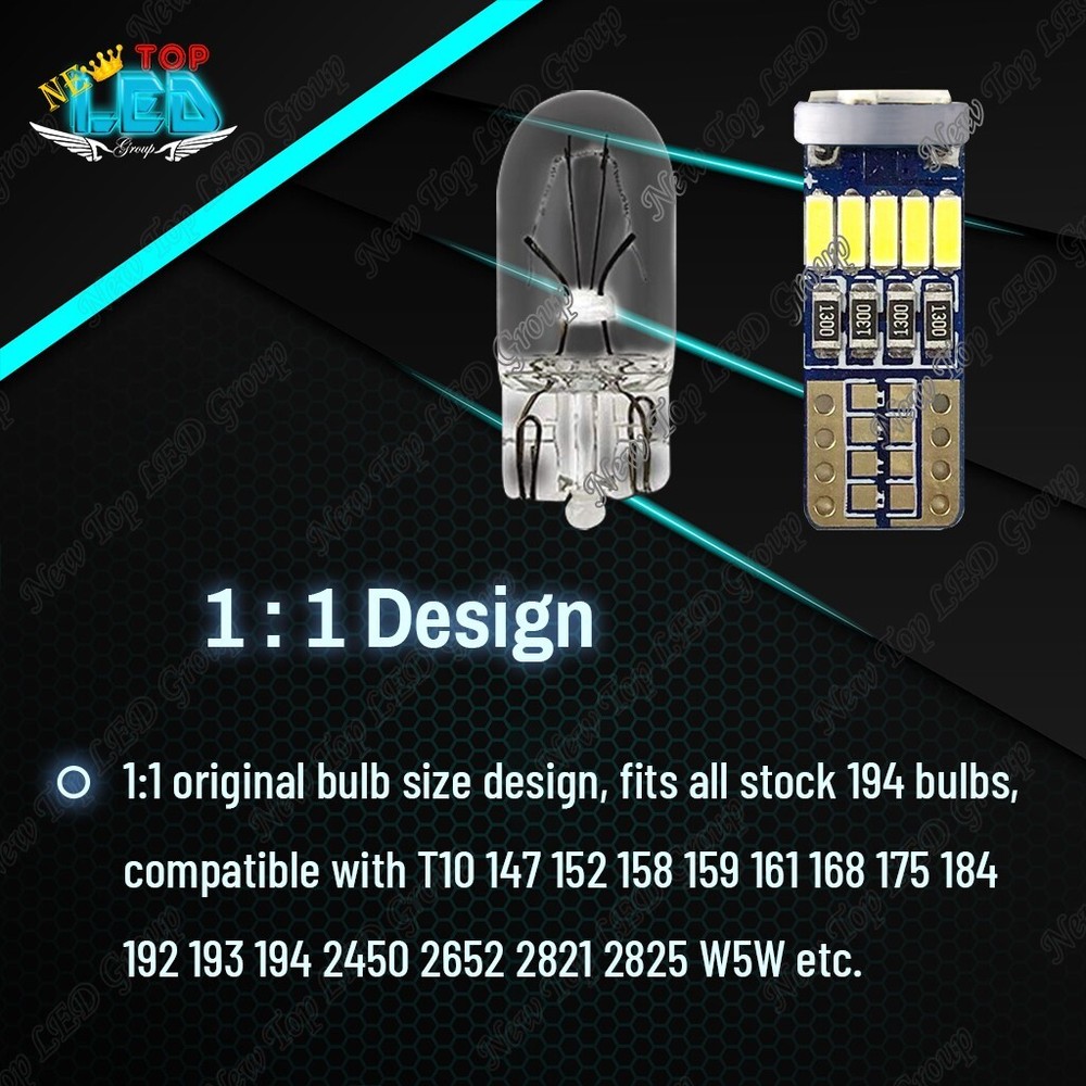 White LED Lights Interior Package Kit for 2010 - 2018 2019 Lexus GX460