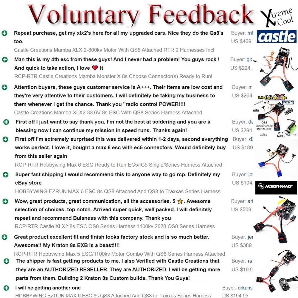 RCP-QS8 Parallel or Series Plug (No Wire Version)