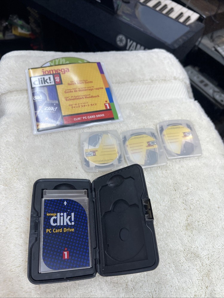 Iomega Click 40! Bundle  - UNTESTED sold AS IS