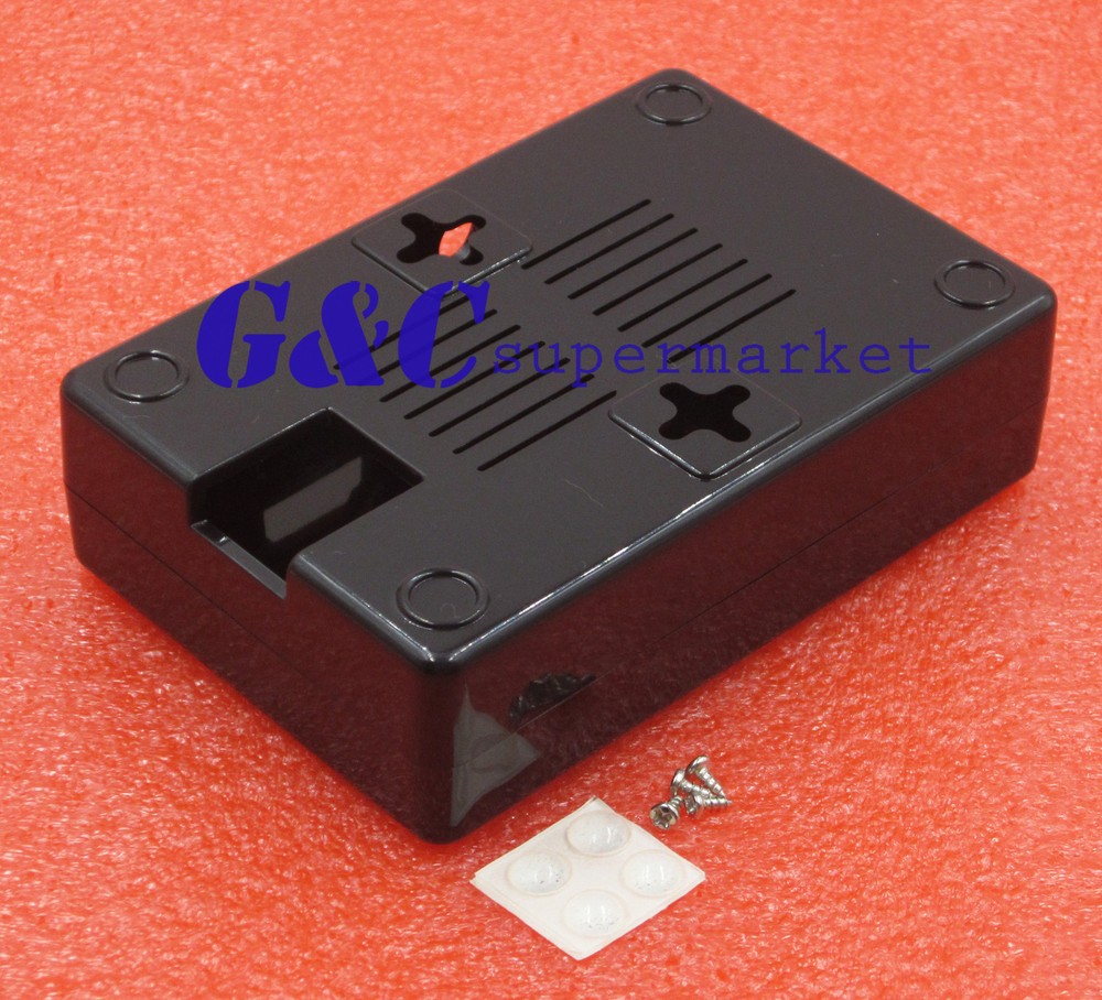 Premium ABS V2 Black Case Boxes Raspberry Pi 2 B Case Cover Enclosure Box ABS V2