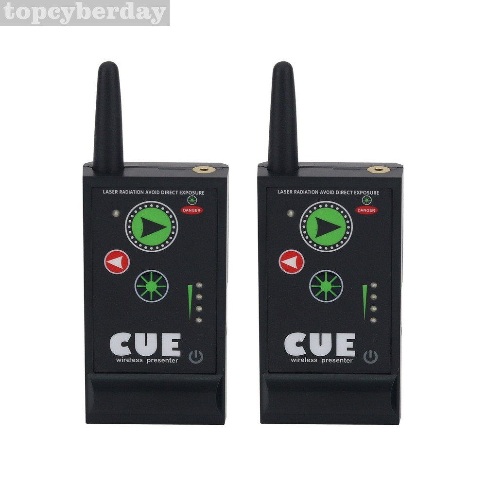Super Cuelight Presenter Remote 1 Receiver 2 Transmitter for PPT Presentation US