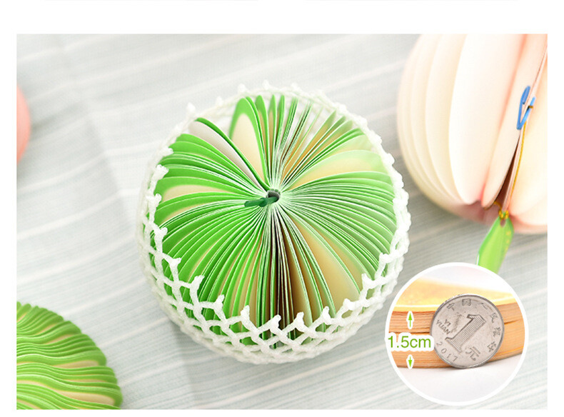 3D Cute Fruit Note Memo Pads Gift Set