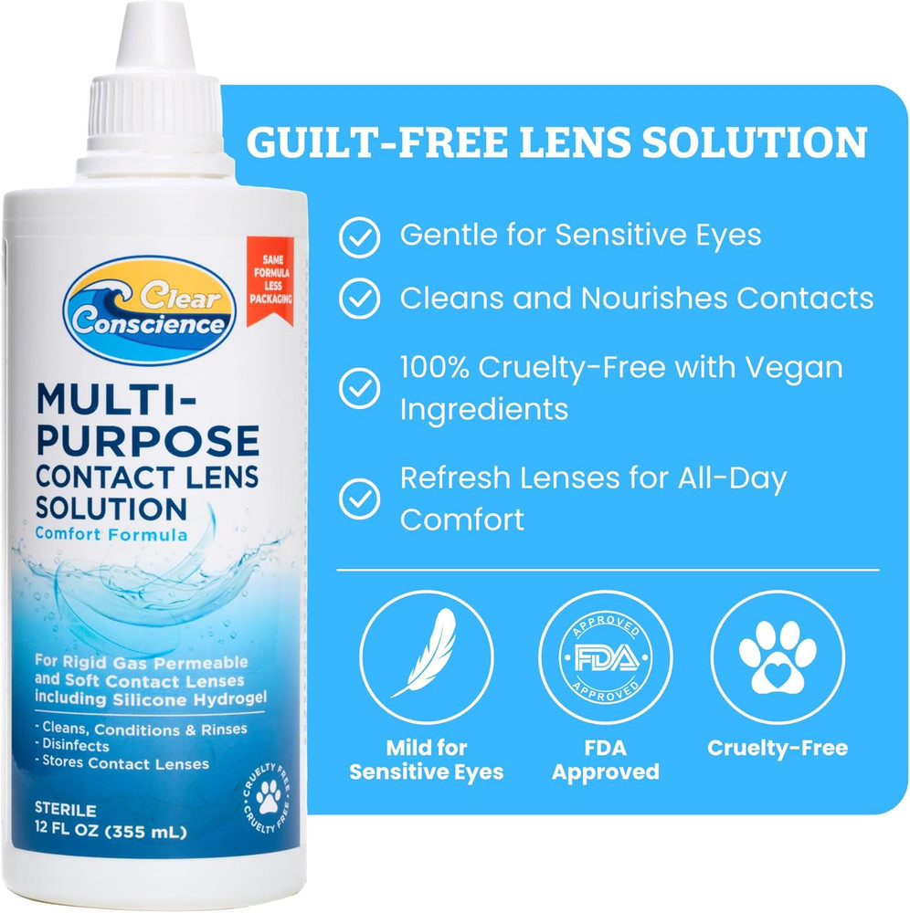 Contact LEN SOLUTN Multi PURP, 12 OZ