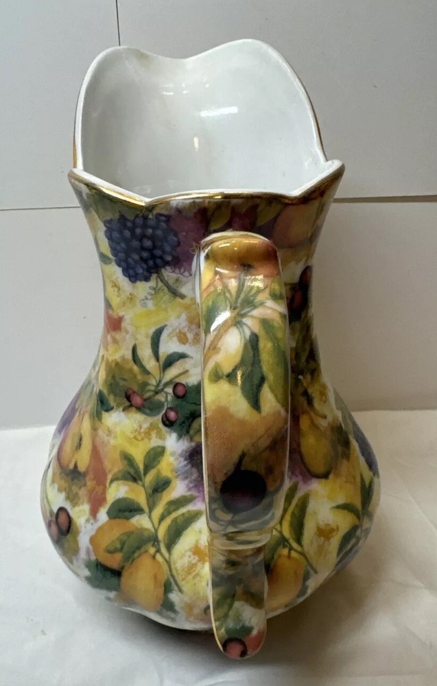Royal Danube Pitcher ~ Fruit and Berries ~ Serveware ~ Home Decor