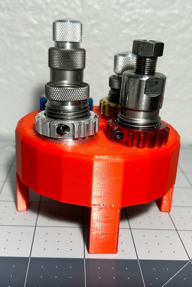Lee Bushing Reloading Die Storage Rack holds 4 dies