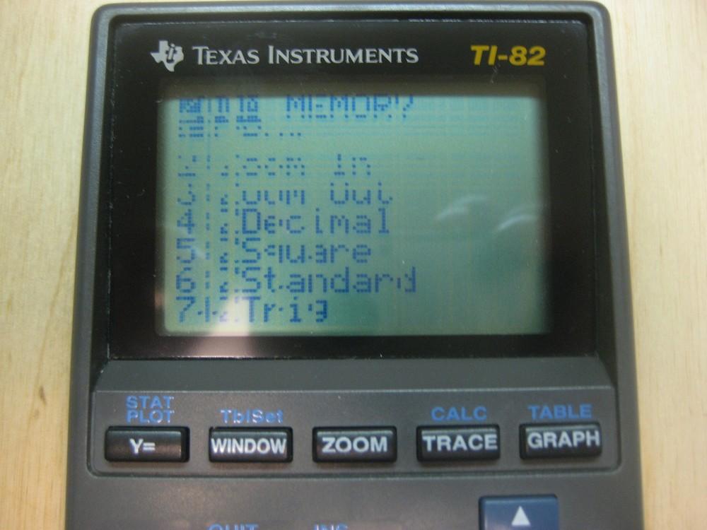 Texas Instruments TI-82 Graphing Calculator