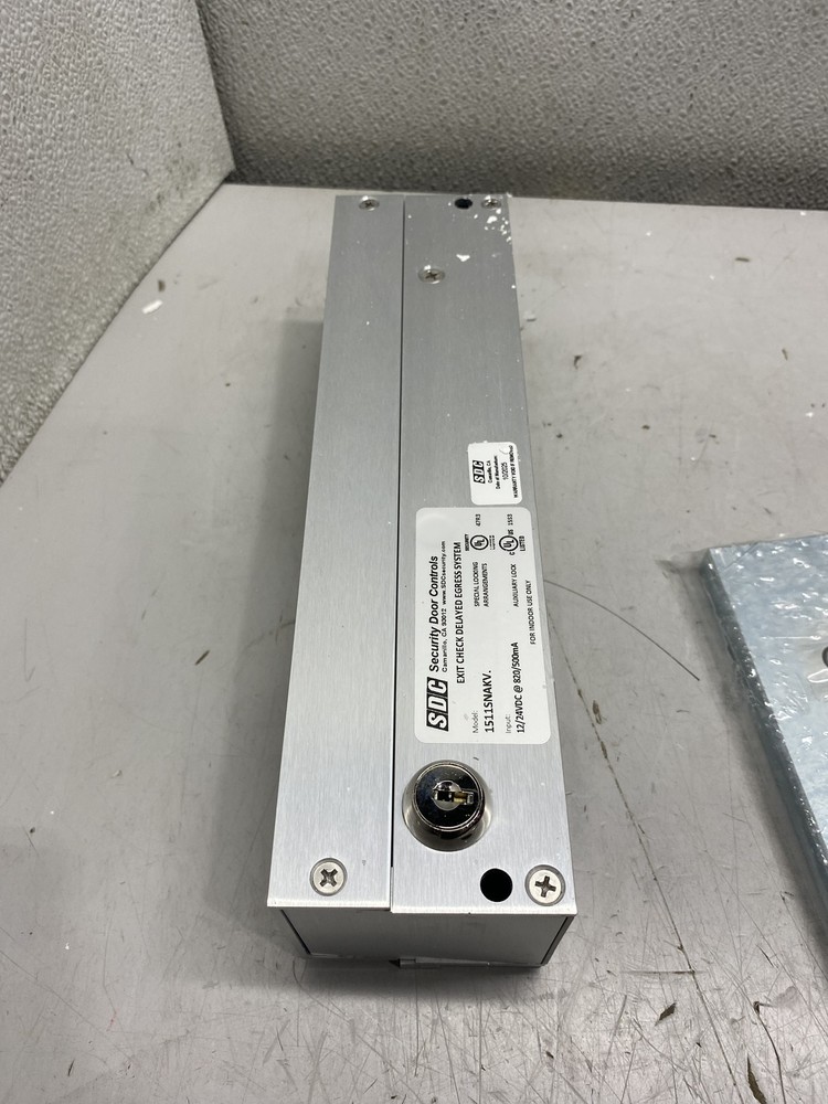 SDC 1511SNAKV Series Exit Check W/ Integrated Delayed Electromagnetic Lock
