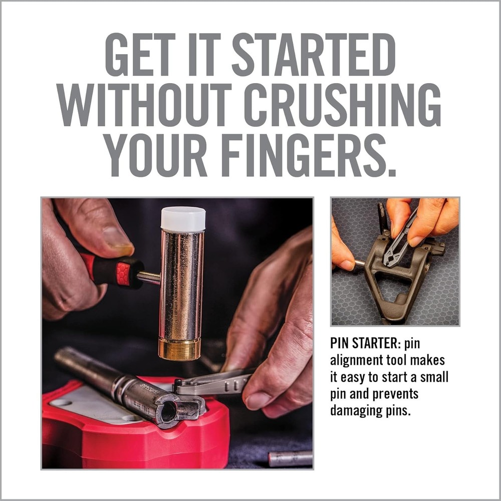 Real Avid Hammer Set with Pin Alignment Tool for Gunsmithing 4 in 1 Hammer Tool