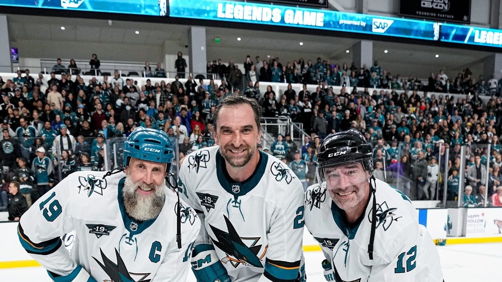 Joe Thornton San Jose Sharks Legends Game Patch