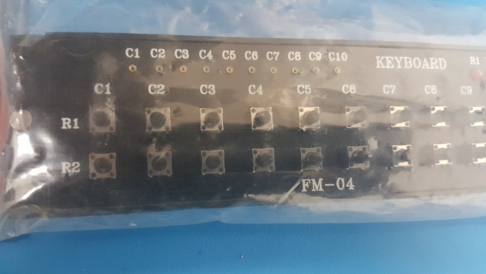 Keyboard Panel Mount, K&H, FM-04