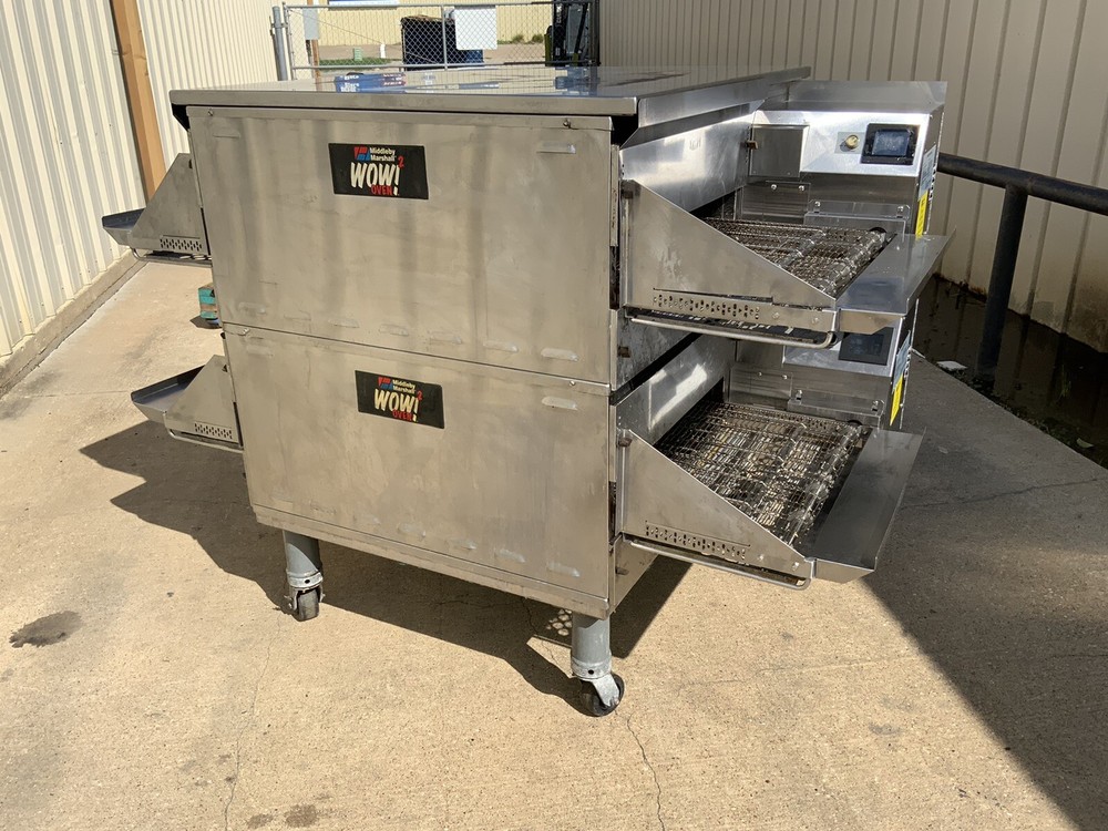 2018 Middleby Marshall PS638G Gas Conveyor Pizza Oven Double Stack WOW2 nacho 5