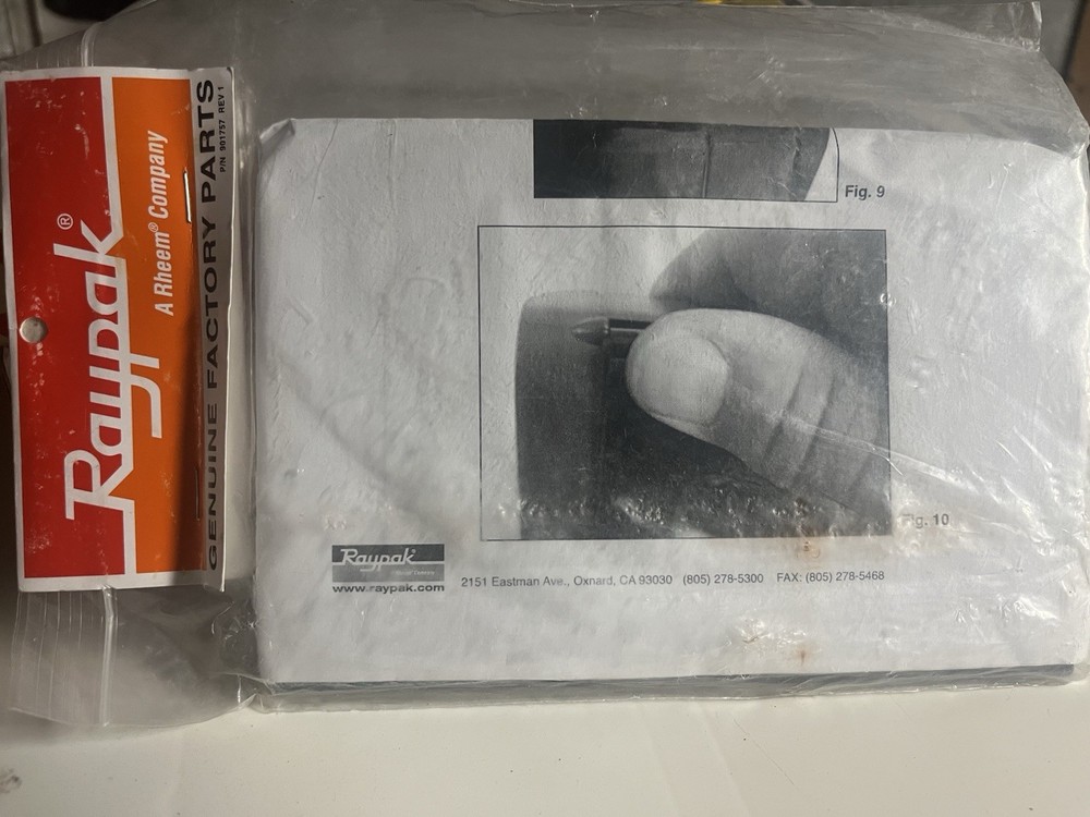 Raypak Bezel Cover Bypass Pool Heater Replacement 009487F 241420