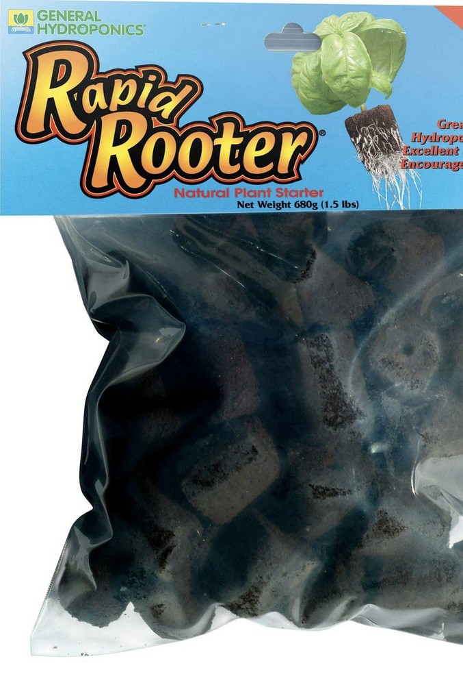 10 General Hydroponics Rapid Rooter Plugs Growth 10 Count SHIPS IMMEDIATELY