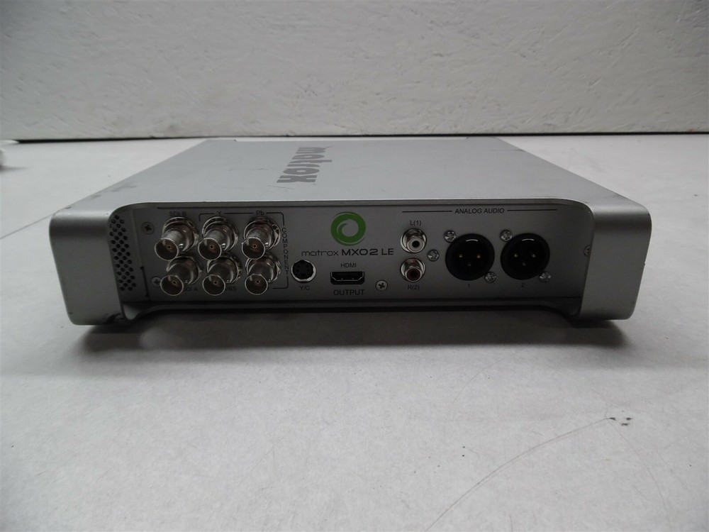 Matrox MX02 LE with MAX Professional Video Editing