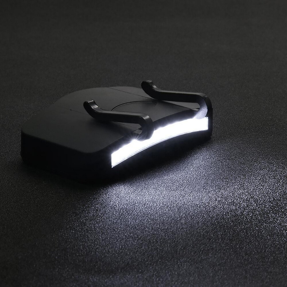 Durable Hands-Free Cap Light, Battery Powered LED for Work Sites & Basements