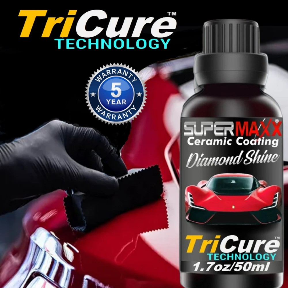 CERAMIC PRO GRADE CAR COATING  ADVANCED TRICURE PROTECTION '9H SCRATCH RESISTANT