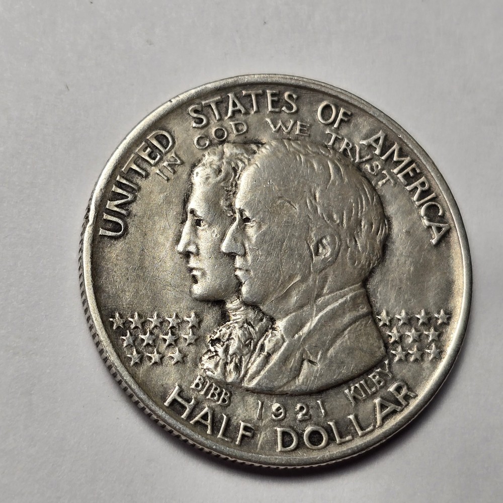 1921 alabama commemorative half dollar Silver